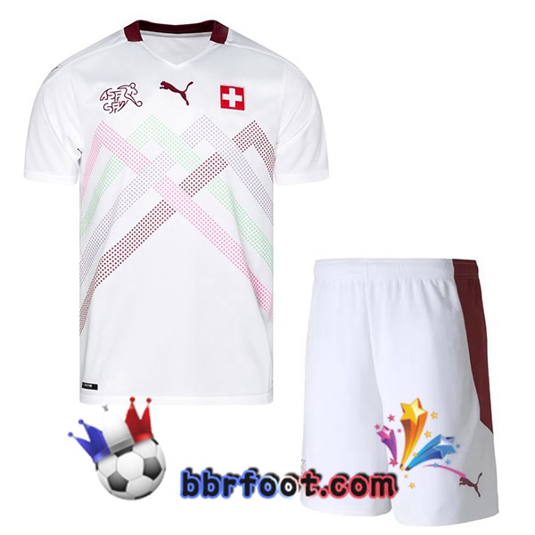 Maillots Equipe De Suisse Enfant Exterieur 20/21