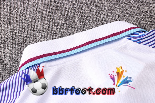 Polo Foot Manchester City + Pantalon Blanc 20/21
