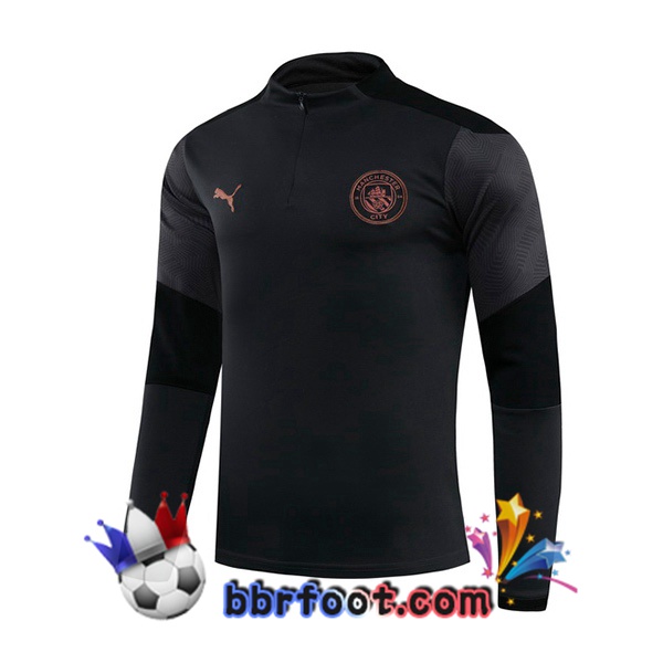 Sweatshirts Homme Manchester City Gris Noir 20/21
