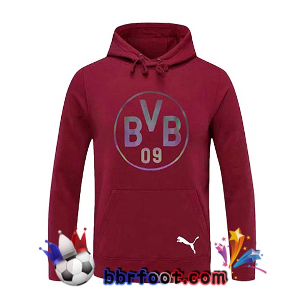 Sweatshirt à Capuche Dortmund BVB Rouge 20/21