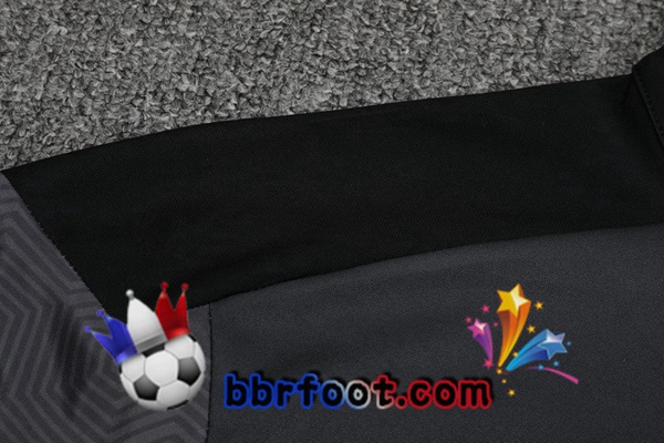 Survetement Foot Manchester City Gris Noir 20/21