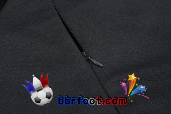 Survetement Foot Manchester City Gris Noir 20/21