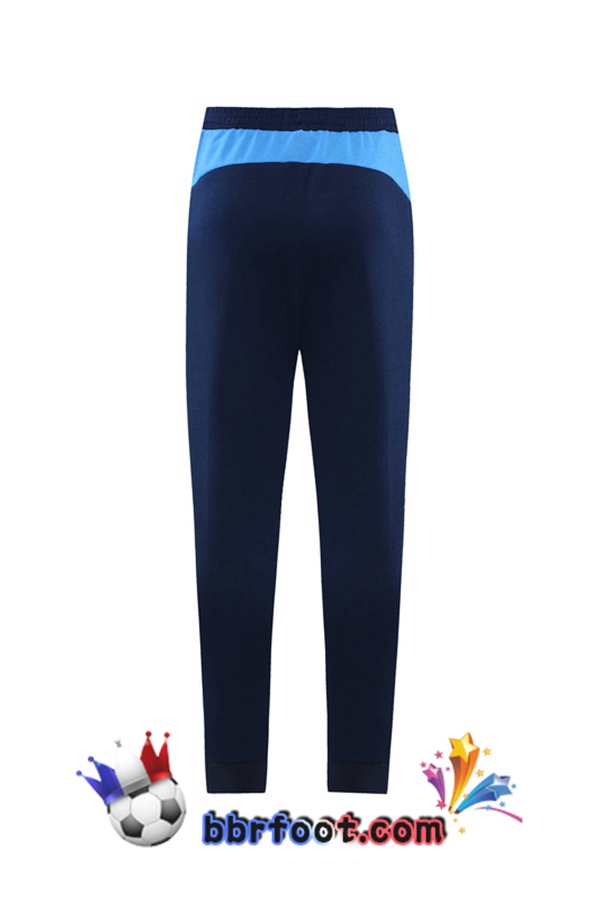 Veste A Capuche Survetement Foot Manchester City Bleu 20/21