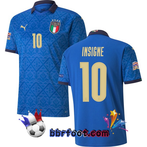 Maillot Equipe de Italie (INSIGNE 10) Domicile 20/21 Maillot Equipe de Italie (INSIGNE 10) Domicile 20/21
