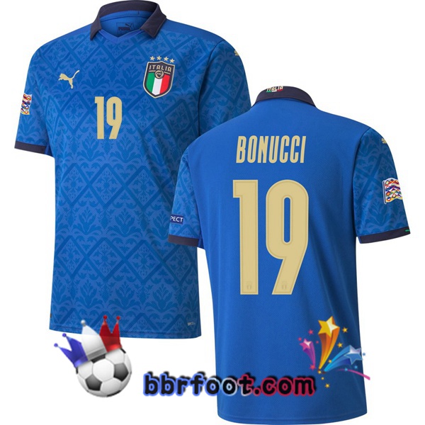 Maillot Equipe de Italie (BONUCCI 19) Domicile 20/21