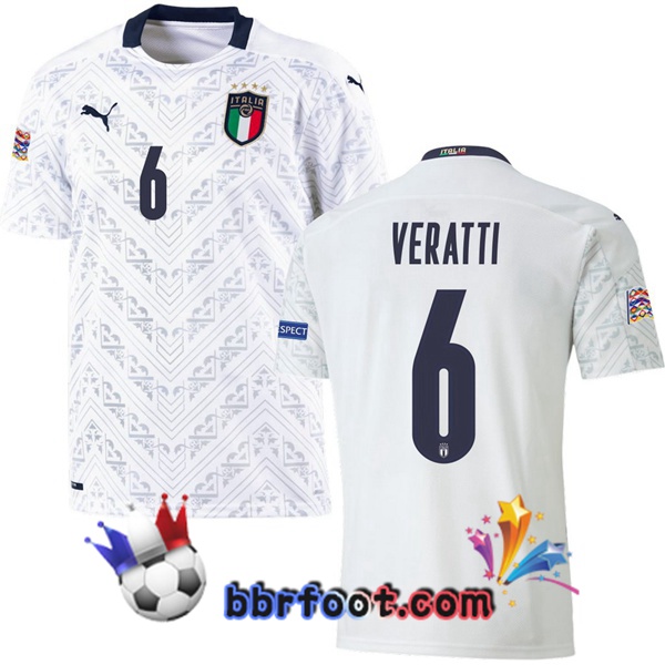 Maillot Equipe de Italie (VERATTI 6) Exterieur 20/21