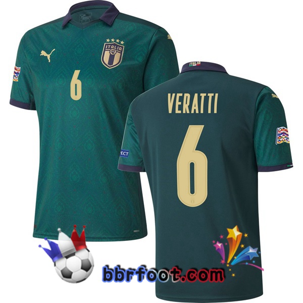 Maillot Equipe de Italie (VERATTI 6) Third 20/21