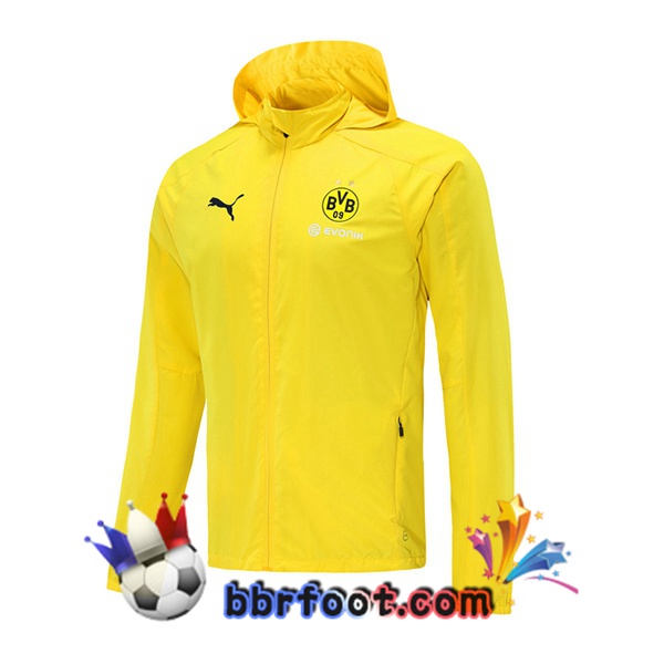 Coupe Vent Dortmund BVB Jaune 20/21