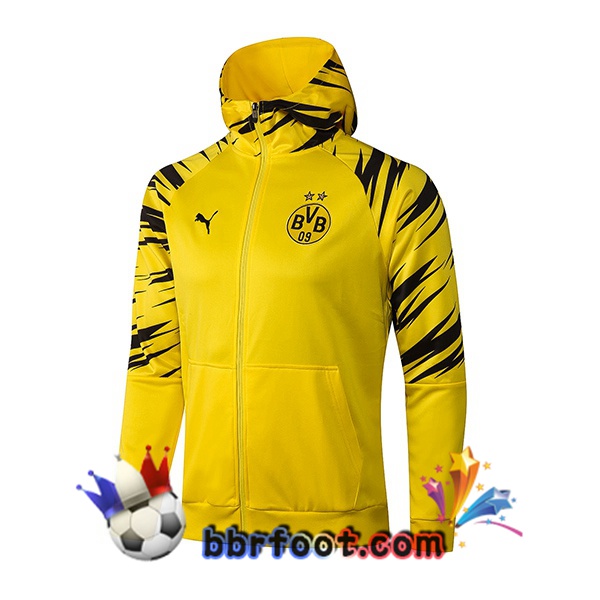 Coupe Vent Dortmund BVB Jaune 20/21