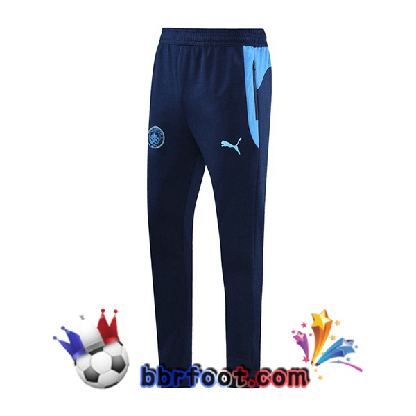 Pantalon Foot Manchester City Bleu Royal 20/21