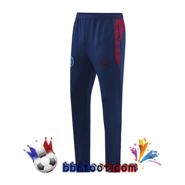 Pantalon Foot Manchester City Bleu Royal 20/21