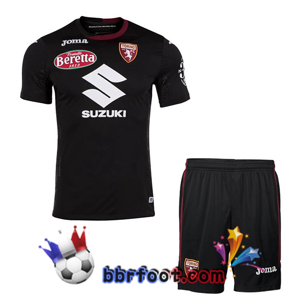 Maillot Foot Torino FC Enfant Gardien de but Noir 20/21