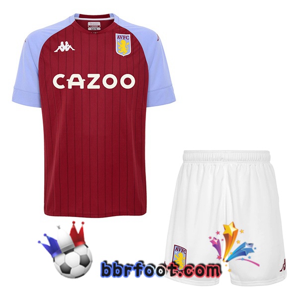 Maillot Foot Aston Villa Enfant Domicile 20/21