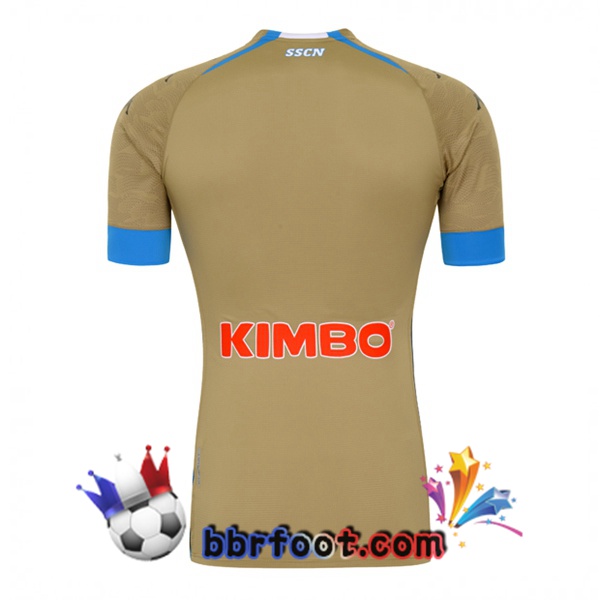 Maillot Foot SSC Naples Gardien de but Marron 20/21