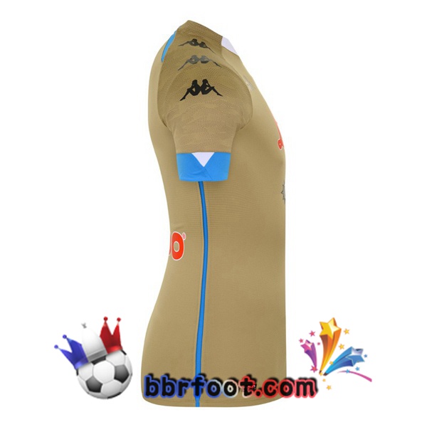Maillot Foot SSC Naples Gardien de but Marron 20/21