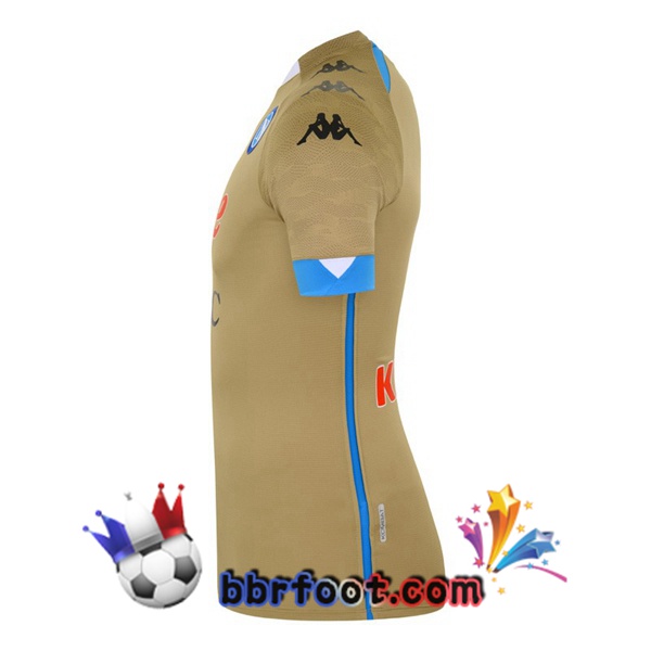 Maillot Foot SSC Naples Gardien de but Marron 20/21