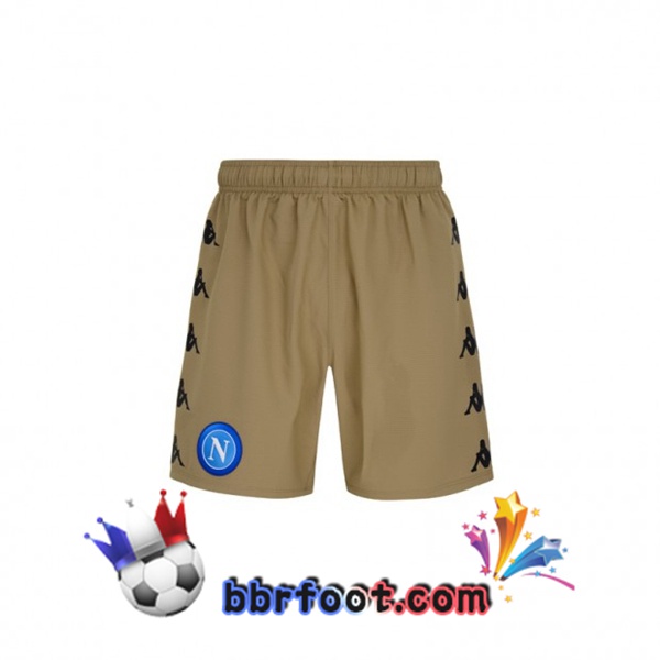 Maillot Foot SSC Naples Gardien de but Marron 20/21