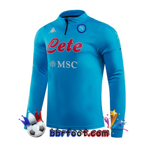 Sweatshirts Homme SSC Naples Bleu 20/21