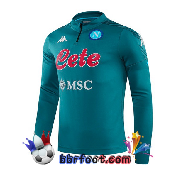 Sweatshirts Homme SSC Naples Cyan 20/21