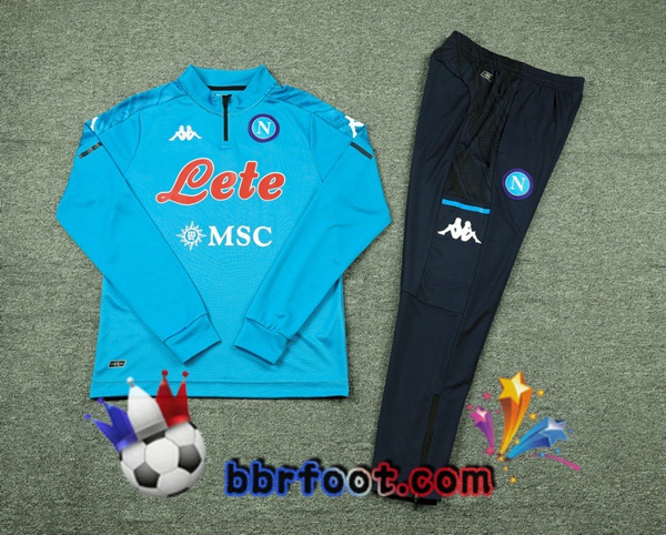 Survetement Foot SSC Naples Bleu 20/21