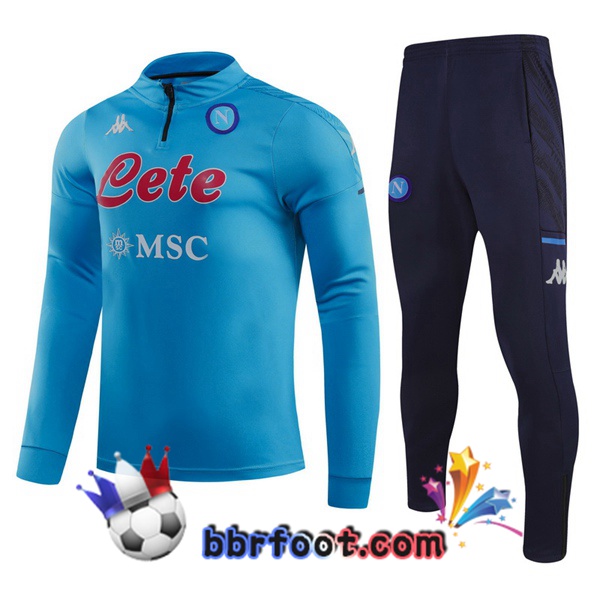 Survetement Foot SSC Naples Bleu 20/21