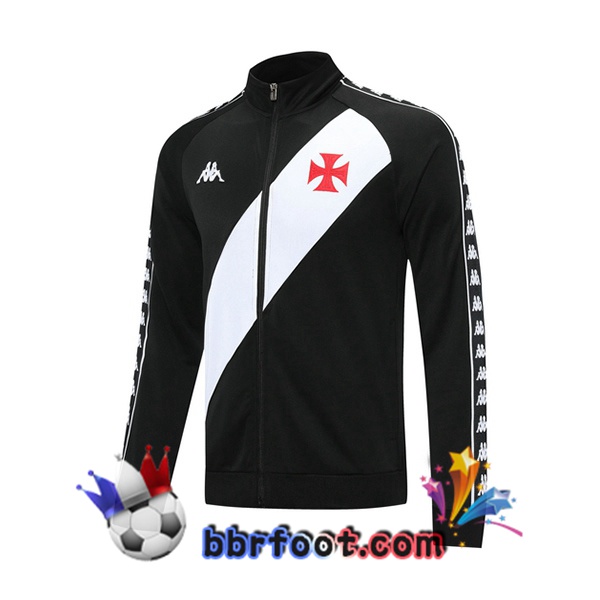 Veste Foot CR Vasco da Gama Noir Blanc 20/21