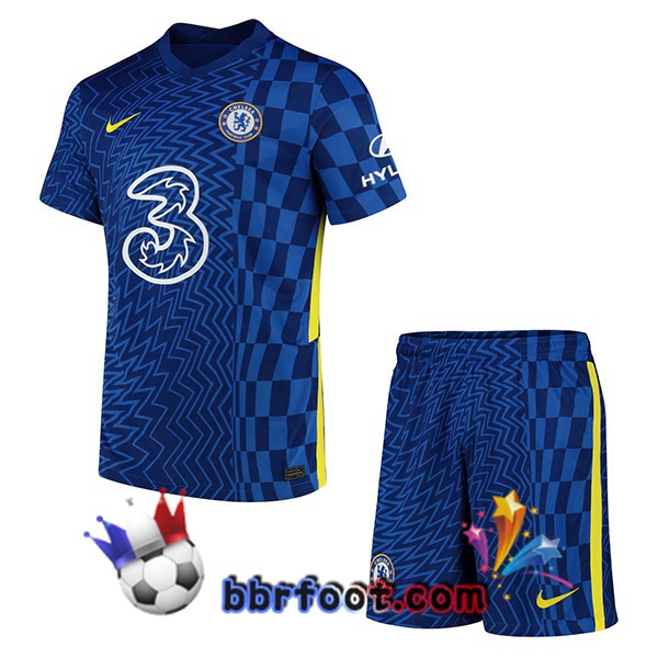 Maillot Foot FC Chelsea Enfant Domicile 21/22