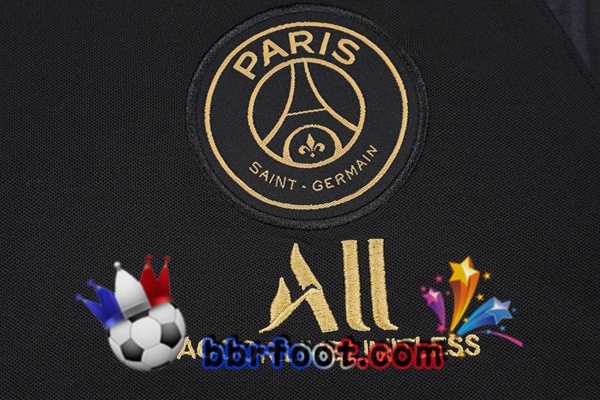 Polo Foot Paris PSG + Pantalon Noir 21/22