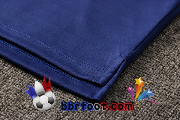 Polo Foot FC Barcelone + Pantalon Bleu 21/22