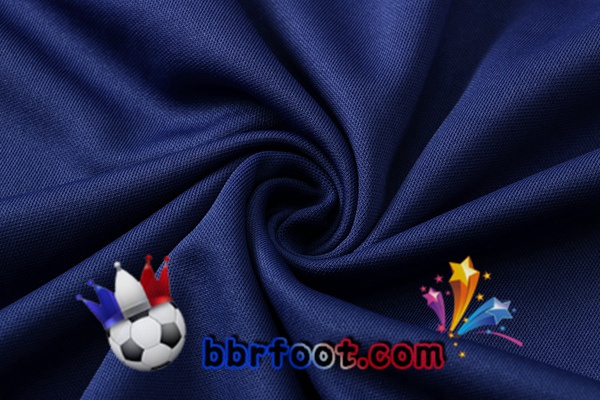Polo Foot FC Barcelone + Pantalon Bleu 21/22