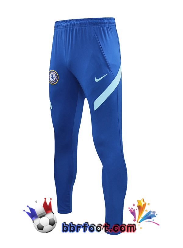 Polo Foot FC Chelsea + Pantalon Bleu 21/22