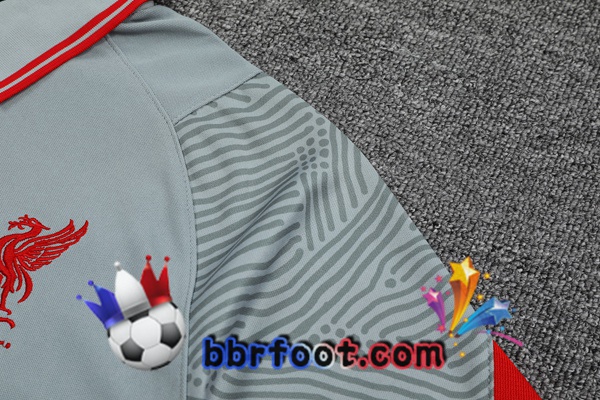 Polo Foot FC Liverpool + Pantalon Gris 21/22