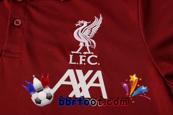 Polo Foot FC Liverpool + Pantalon Rouge 21/22