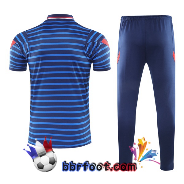 Polo Foot France + Pantalon Bleu 21/22