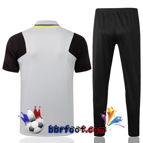 Polo Foot FC Liverpool + Pantalon Gris Noir 21/22
