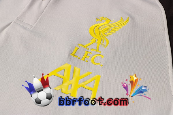 Polo Foot FC Liverpool + Pantalon Gris Noir 21/22