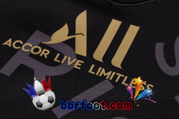 Polo Foot Paris PSG + Pantalon Noir 21/22