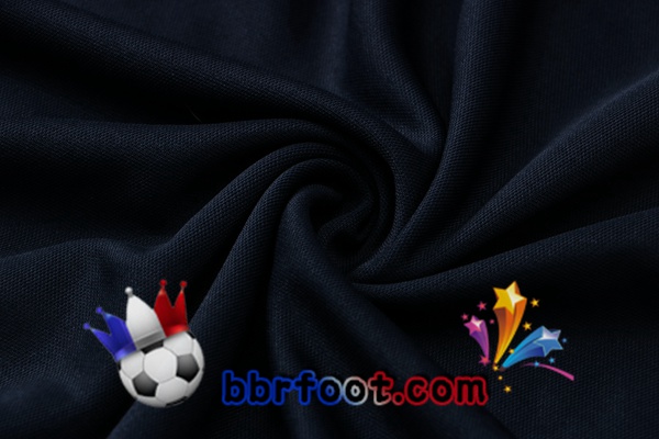 Polo Foot FC Barcelone + Pantalon Bleu Royal 21/22