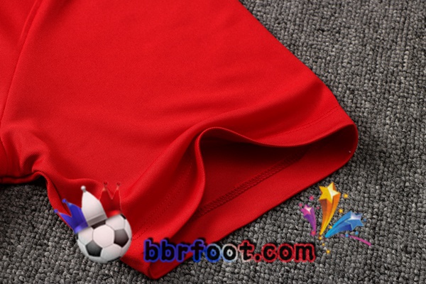 Polo Foot FC Liverpool + Pantalon Rouge 21/22