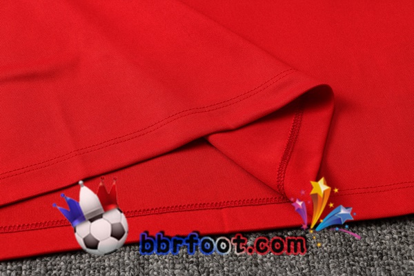 Polo Foot FC Liverpool + Pantalon Rouge 21/22
