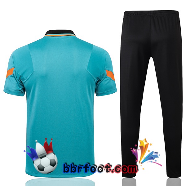Polo Foot FC Chelsea + Pantalon Bleu 21/22