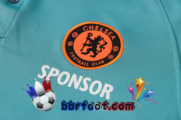 Polo Foot FC Chelsea + Pantalon Bleu 21/22