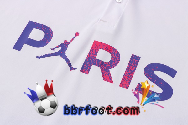 Polo Foot Paris PSG + Pantalon Blanc 21/22
