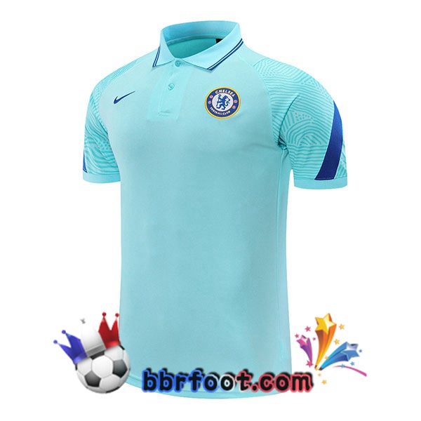 Polo Foot FC Chelsea Bleu 21/22