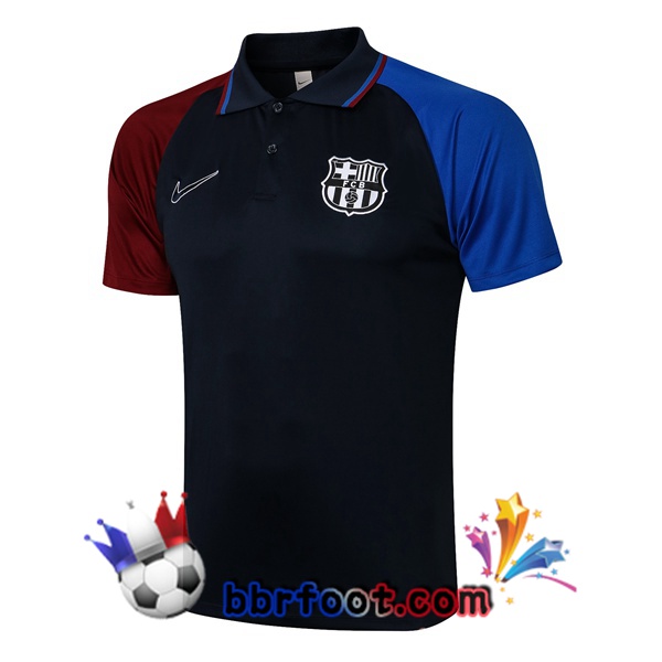 Polo Foot FC Barcelone Bleu Royal 21/22 Polo Foot FC Barcelone Bleu Royal 21/22