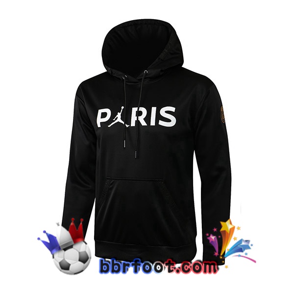 Sweatshirt à Capuche Paris PSG Jordan Noir 21/22