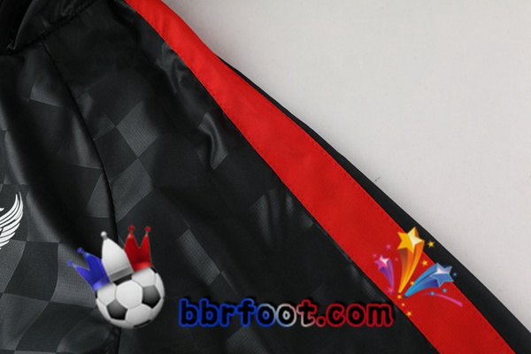 Coupe Vent Survetement Foot FC Liverpool Noir 21/22