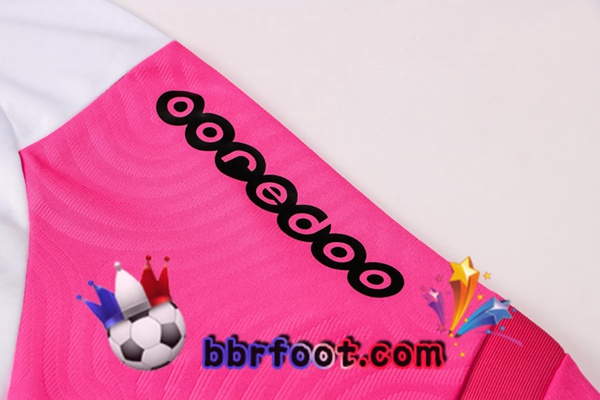 Survetement Foot Paris PSG Jordan Blanc Rose 21/22