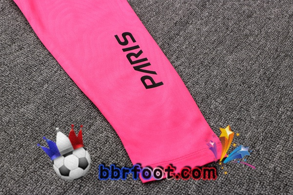 Survetement Foot Paris PSG Jordan Gris Rose 21/22