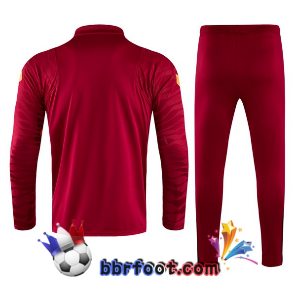 Survetement Foot FC Liverpool Rouge 21/22